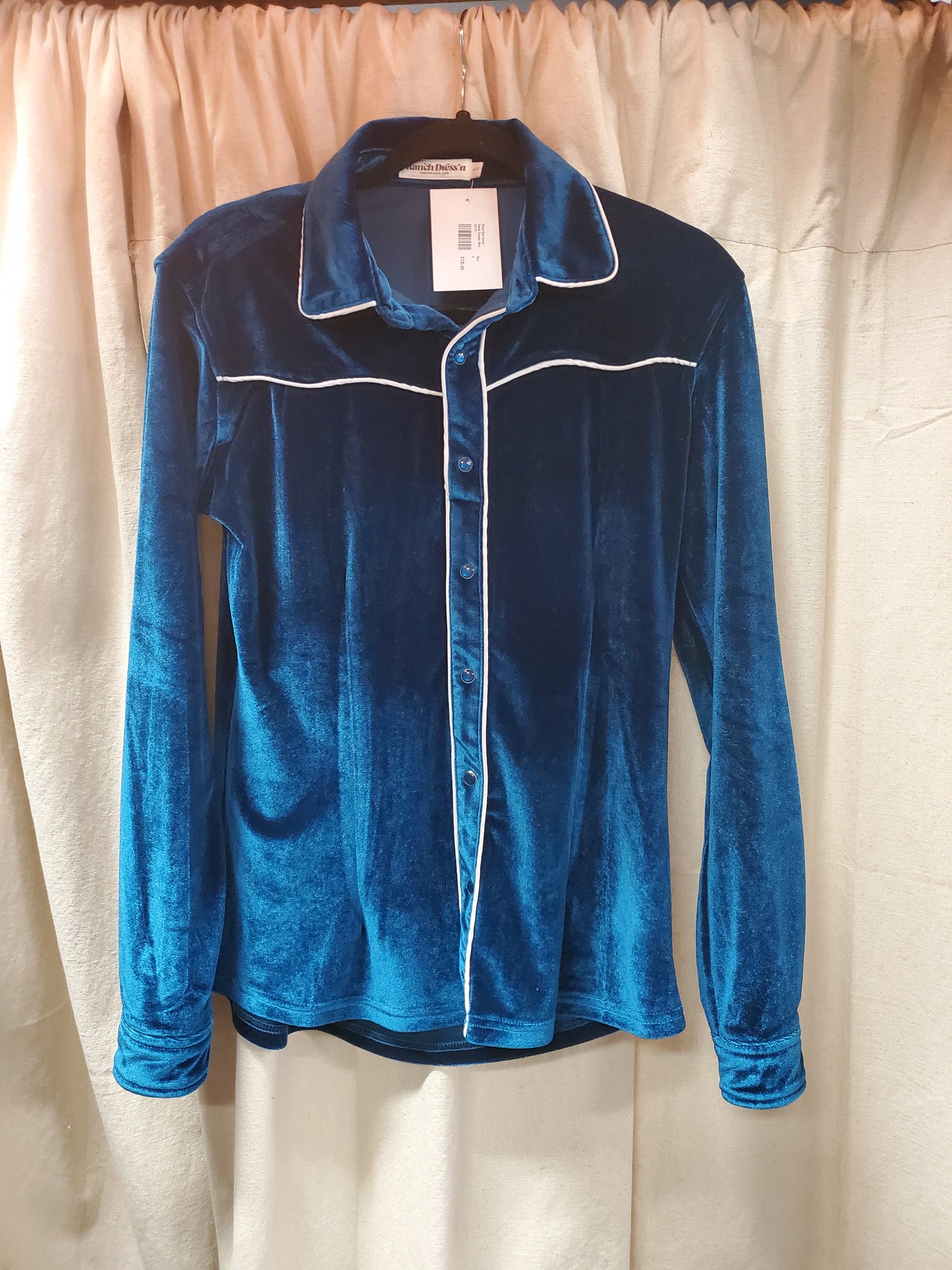 Royal Blue Velvet                        Ranch Dressin Shirt