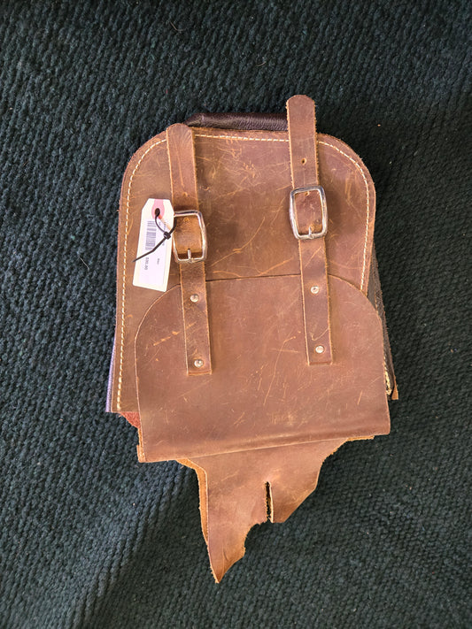 Leather Horn Bag