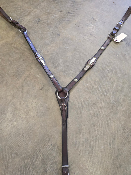 Breast Collar- Silver Details