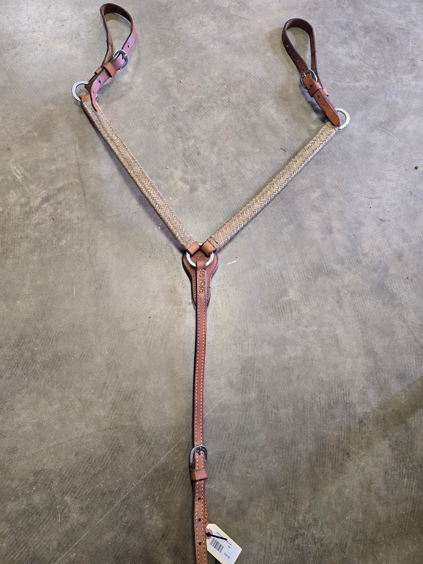 Rawhide Braided Breast Collars