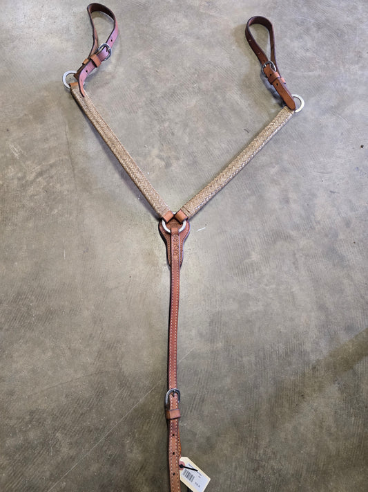 Rawhide Braided Breast Collars