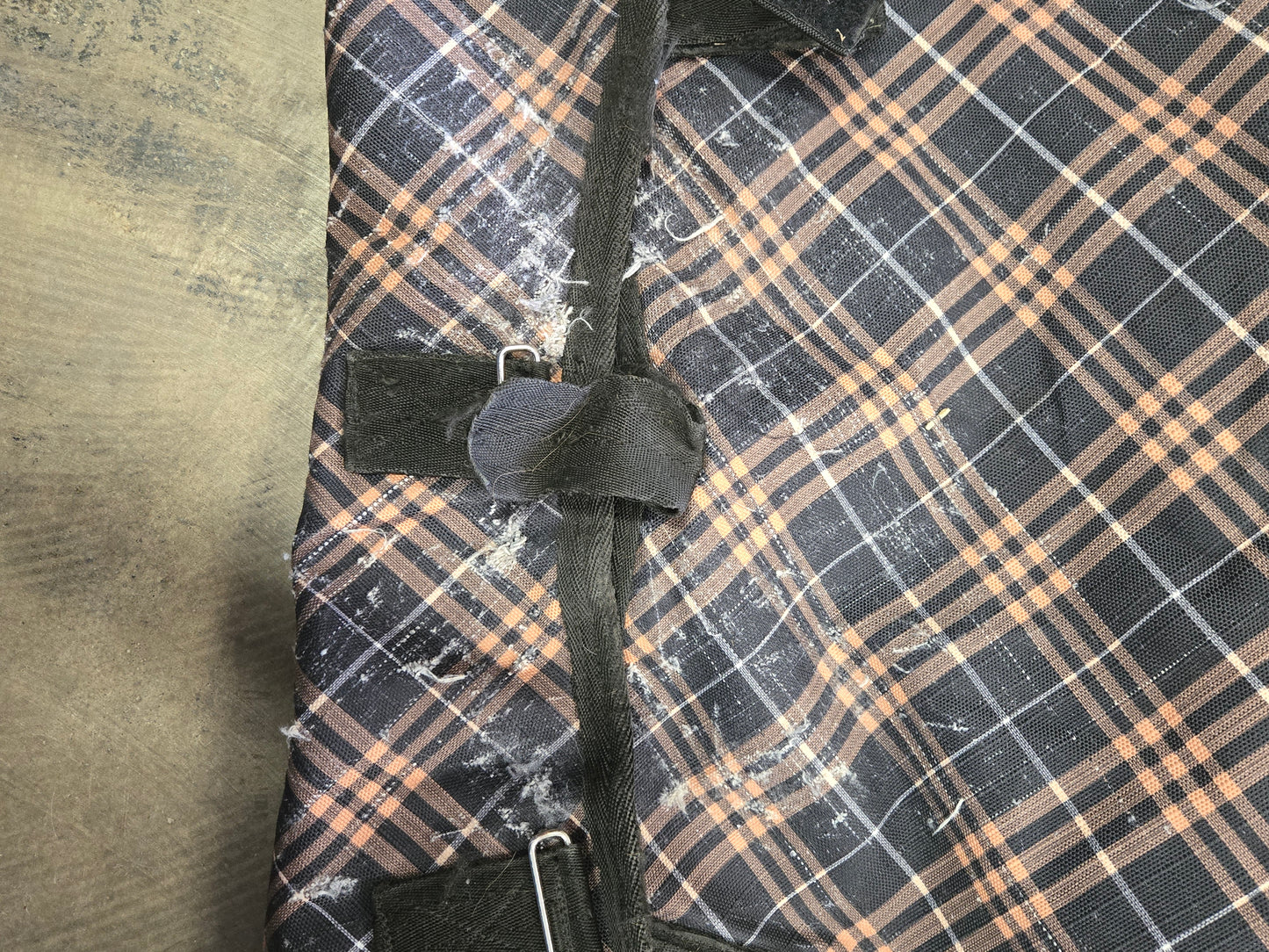 Black & Plaid Rain sheet