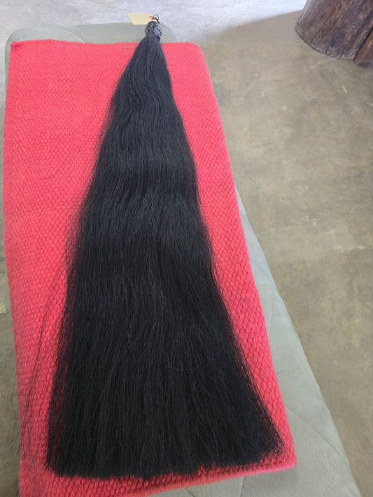 (2 Lb. ) Black Show Tail 34 inch