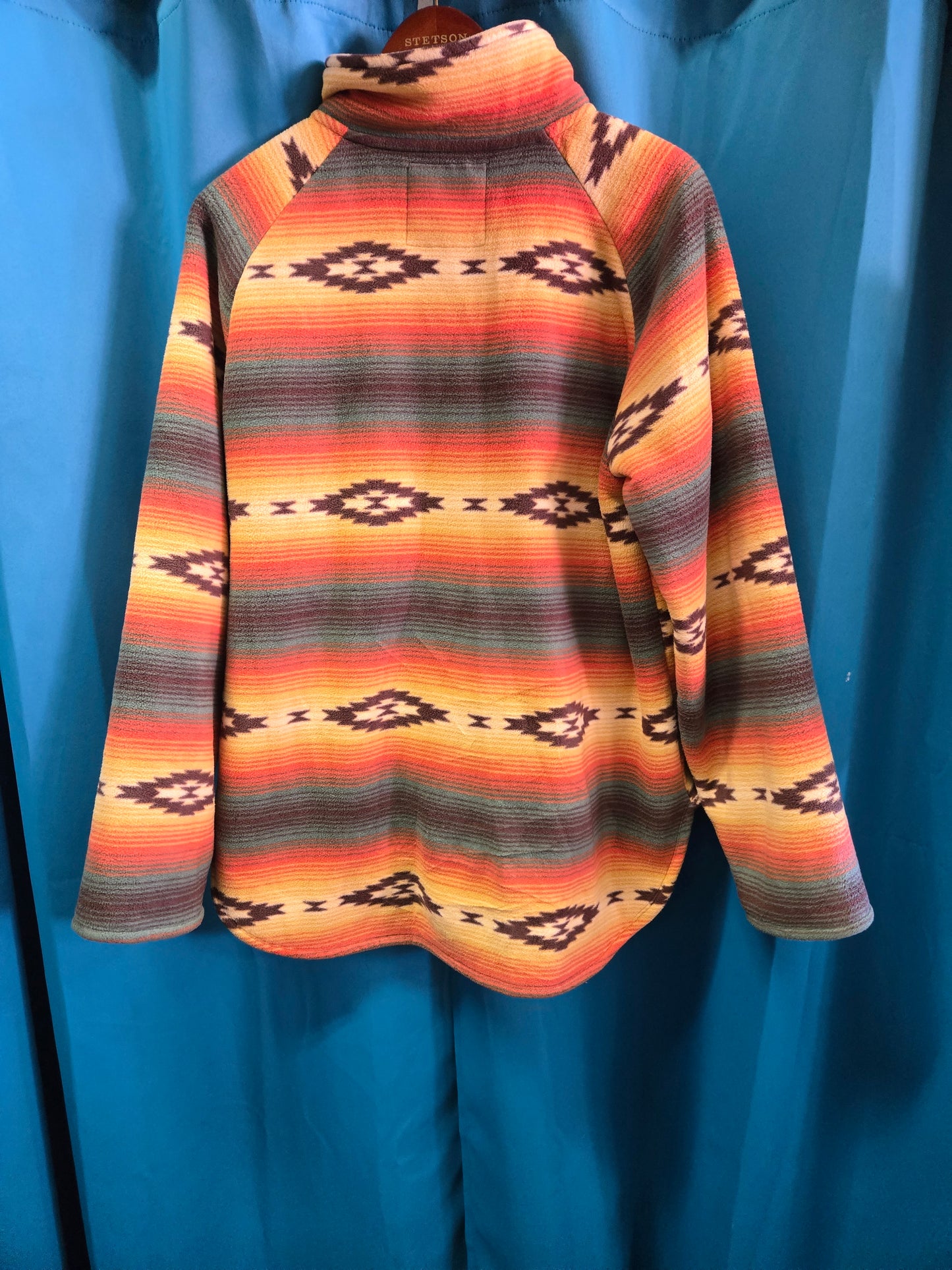 Autumn Color Aztec Serape Print                       Fleece