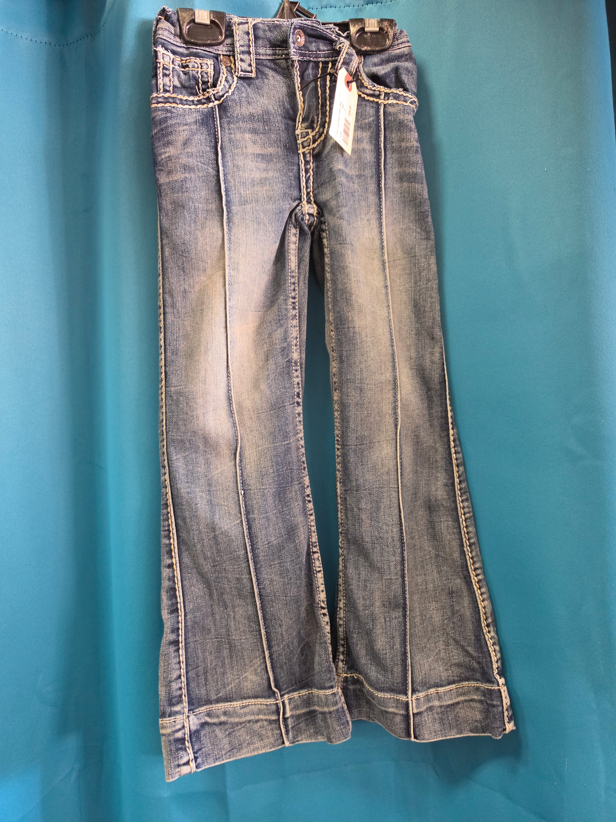 Girls Front Seam Trouser Jeans