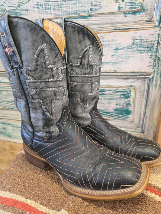 Tin Haul Sq. Toe Boot                          Star Stitch