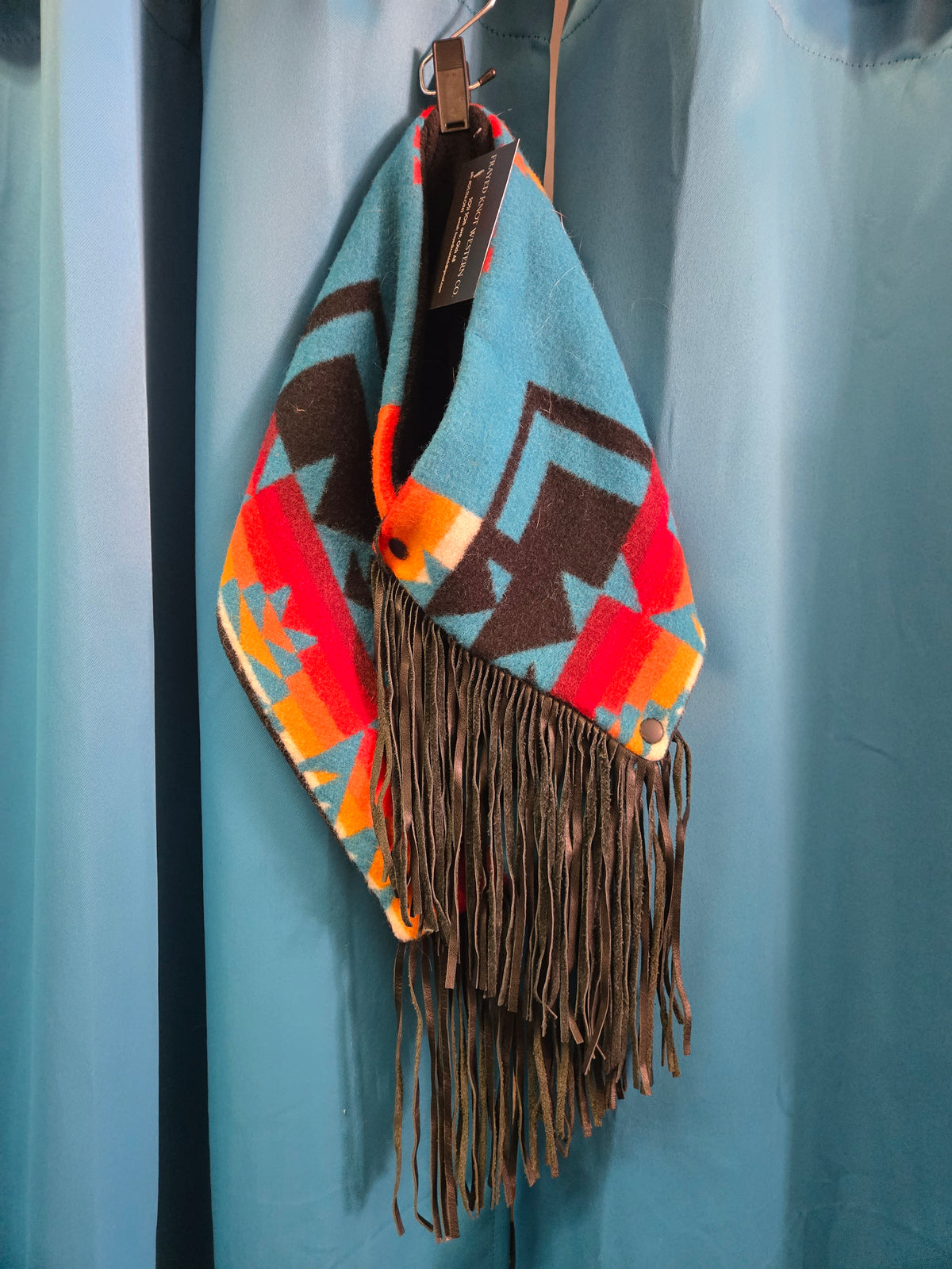 Fringed Blanket Cowl
