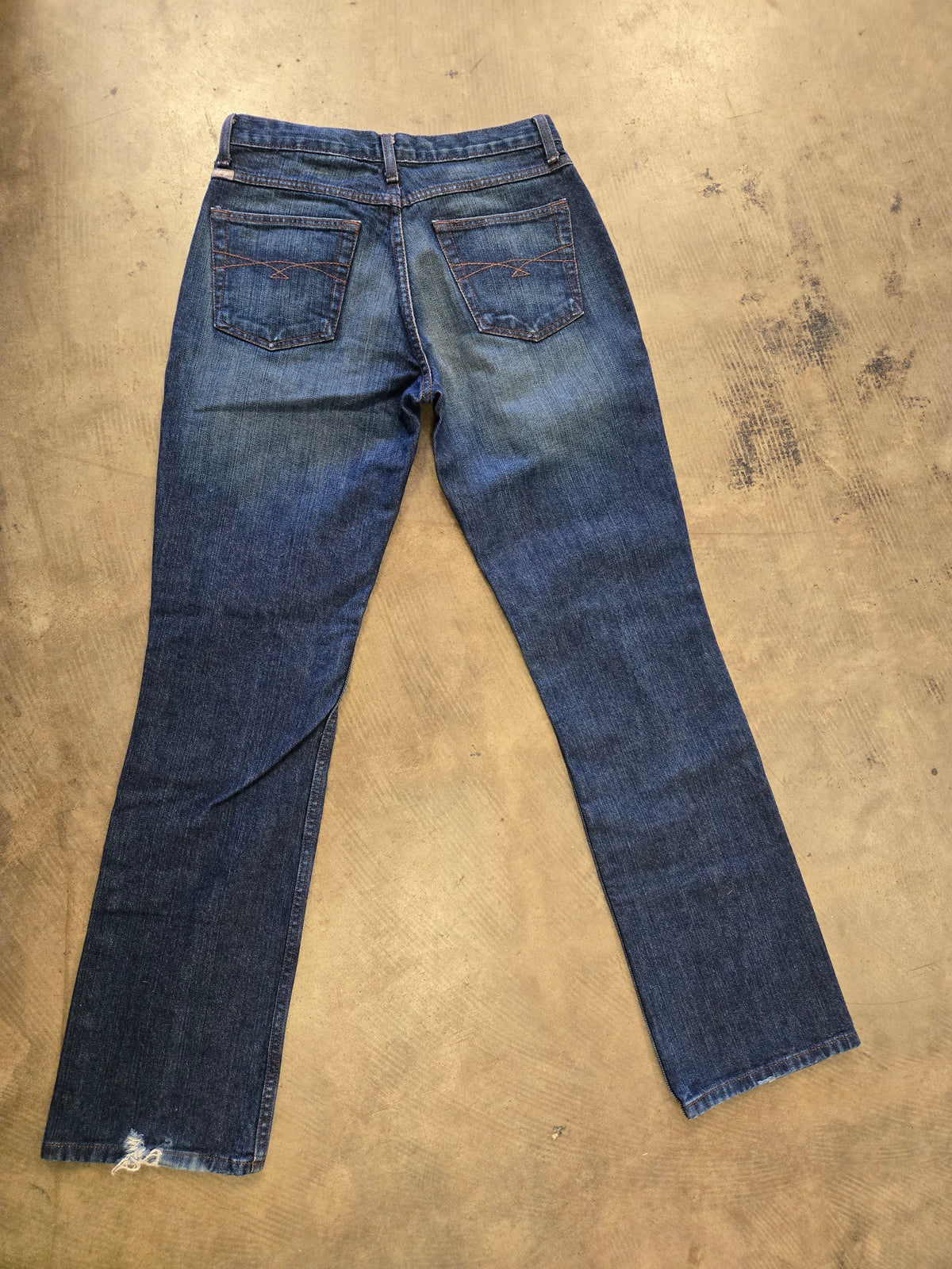 Dark Wash Riding Jeans (9long)