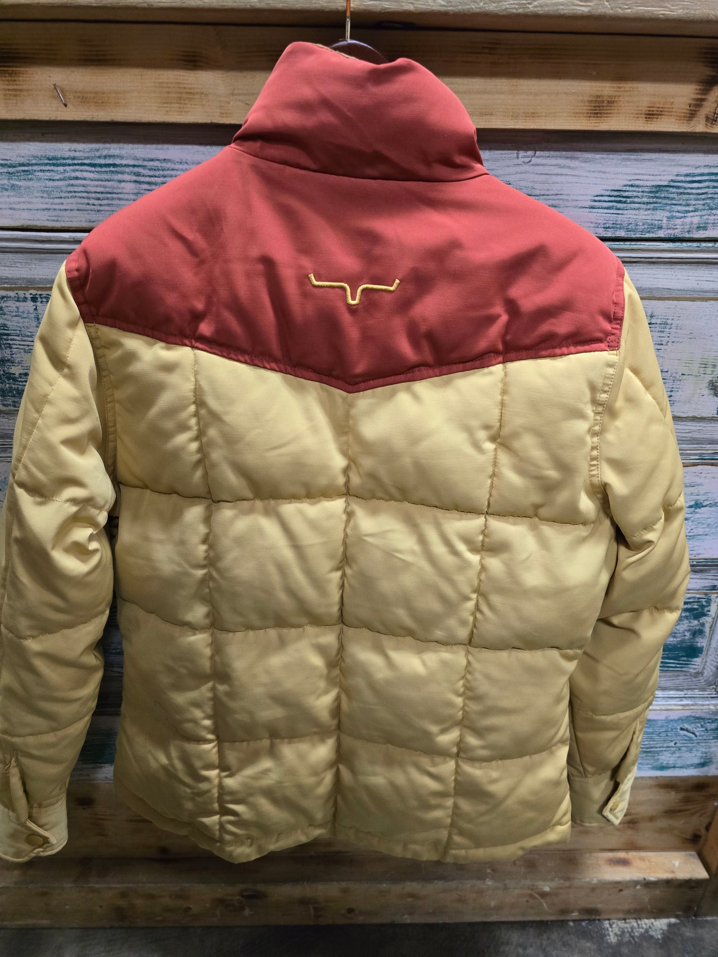 Ladies Mustard/Rust                       Insulated Jacket