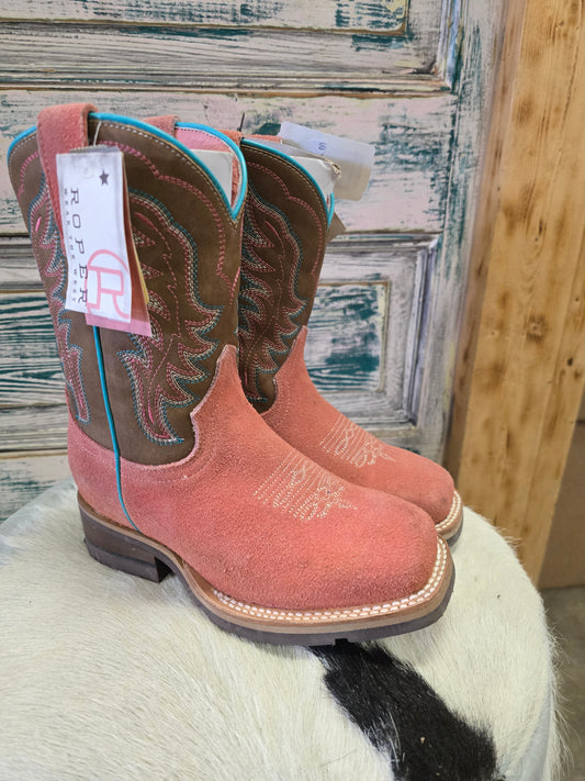 NEW Pink Suede Youth Boot