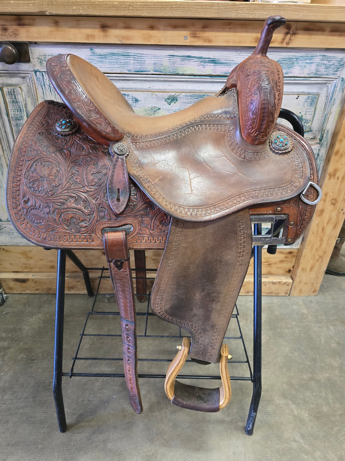 Martin Crown C Barrel Saddle