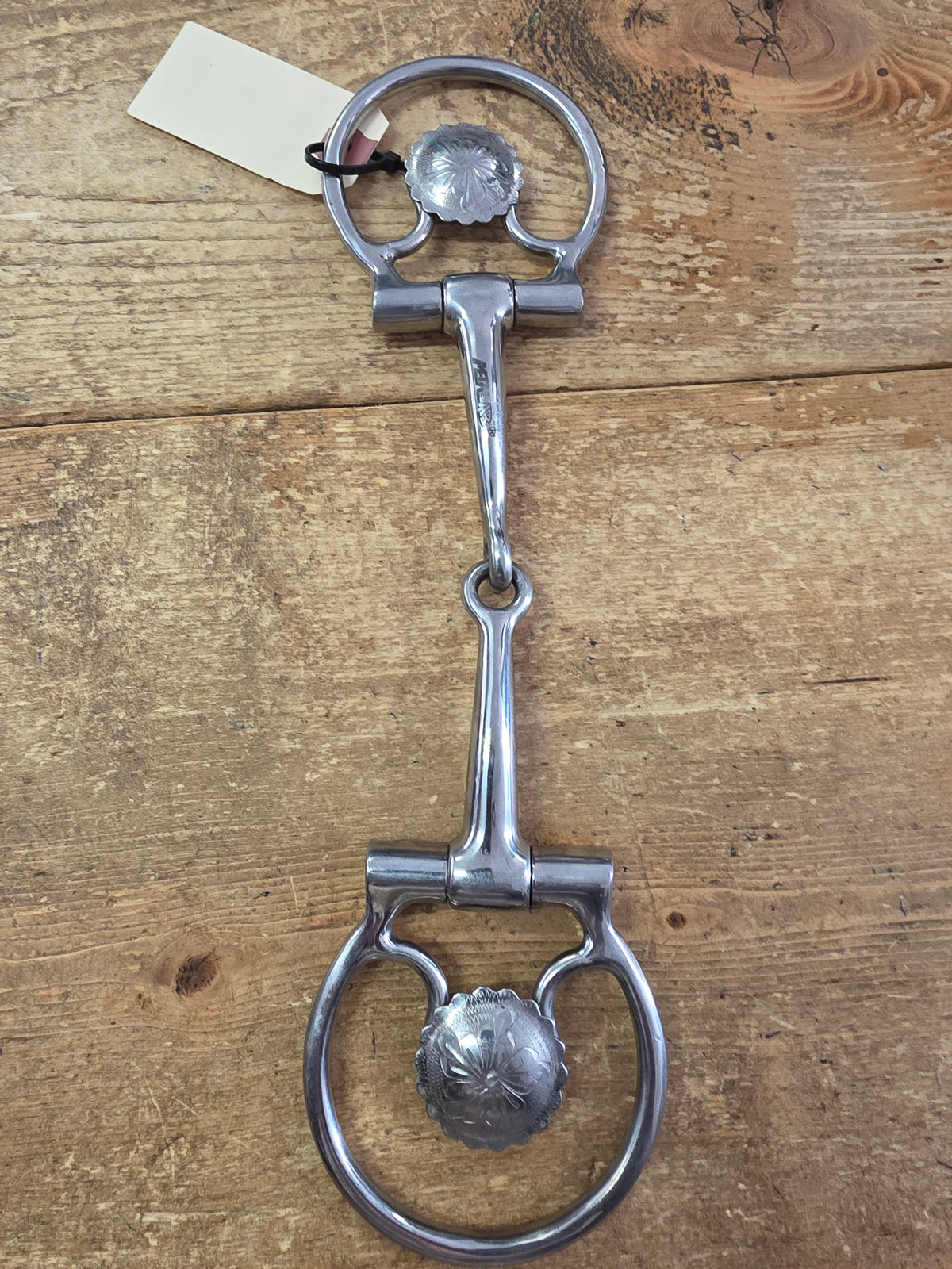 Concho D-Ring Snaffle