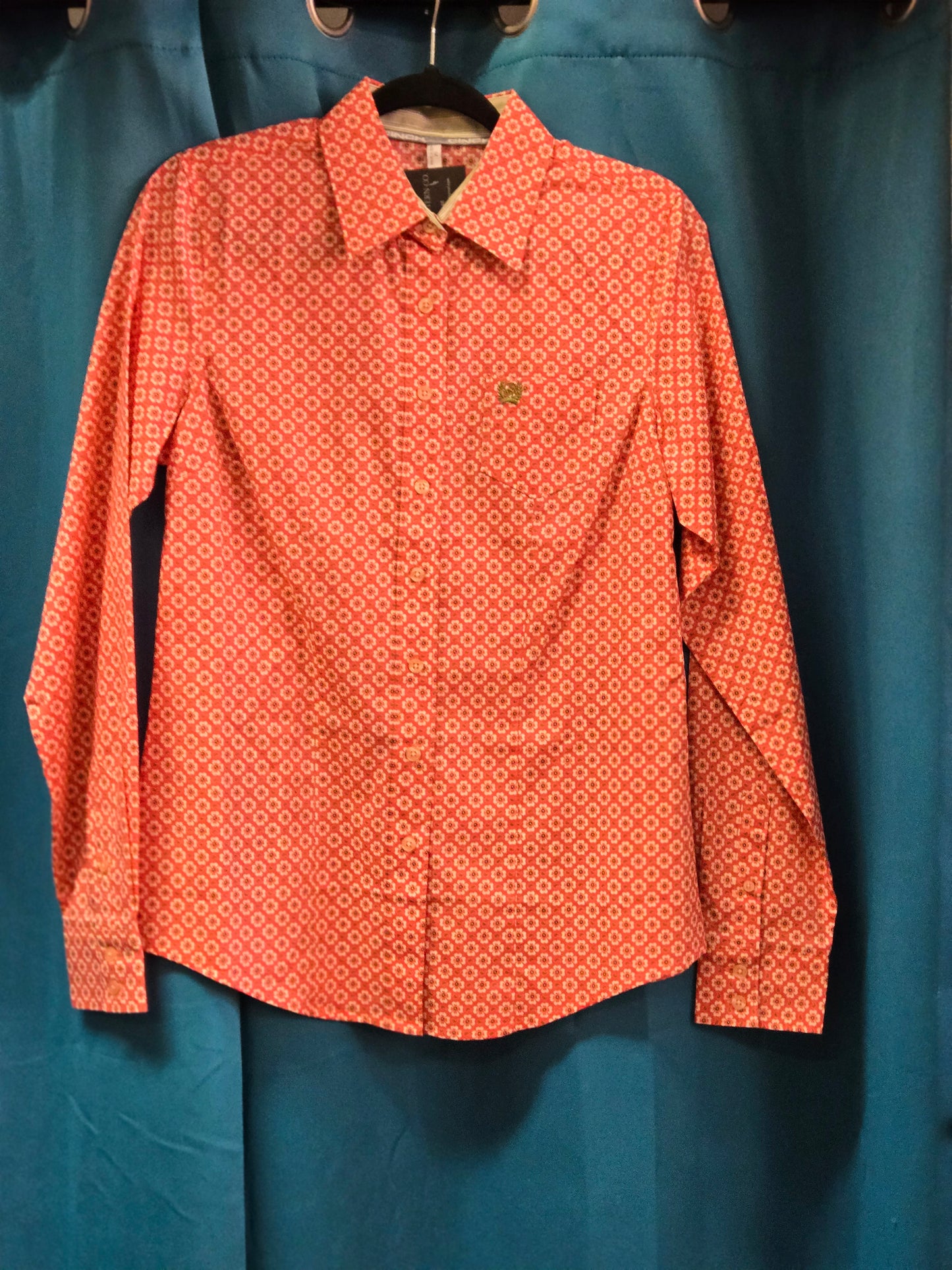 NEW Ladies Pink Print                      W/Shirt