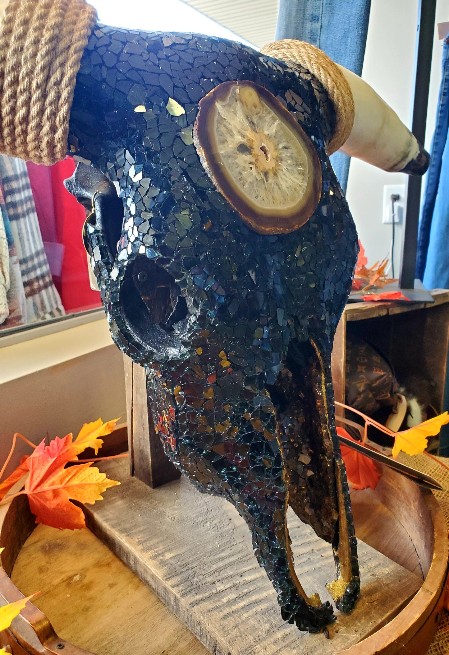 Waylon Black/ Copper Skull