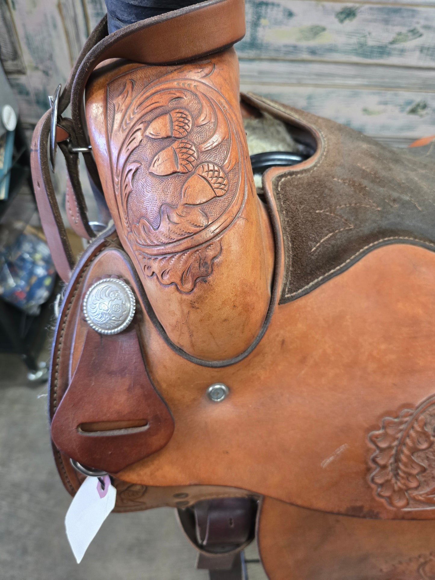 Les Ertman Rope Saddle
