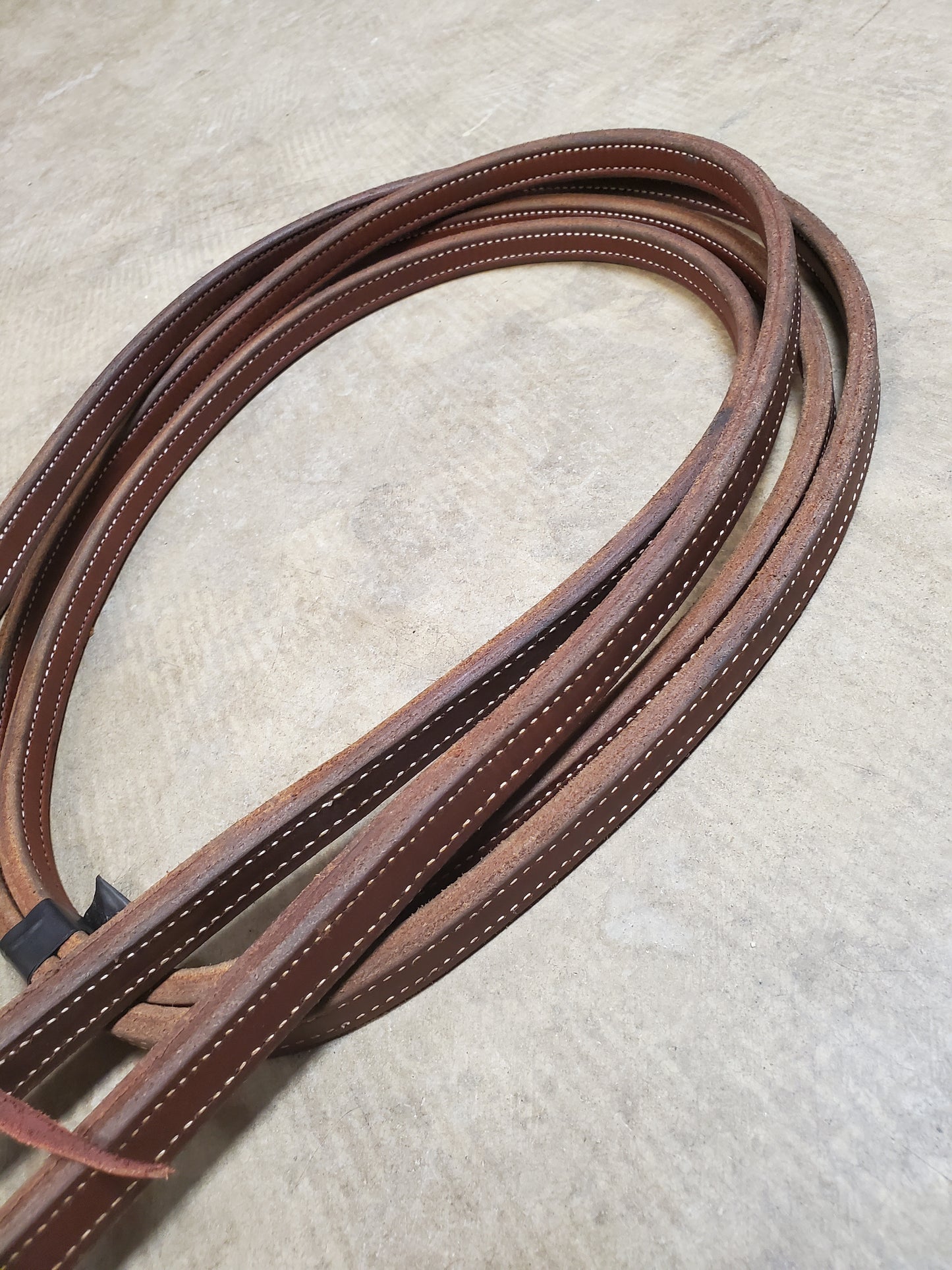 NEW Dennis Moreland 2" Double Stitch Split Reins 7ft 9 inch