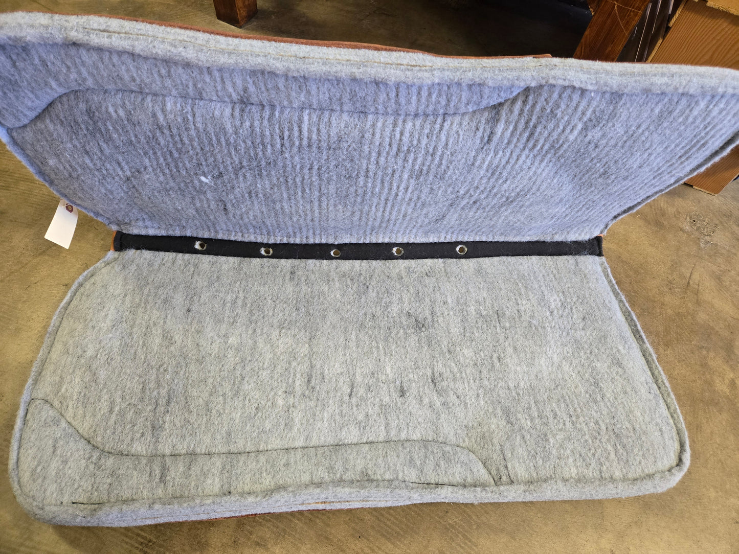 Grey Felt Pad/ Leather Details                       Pistols