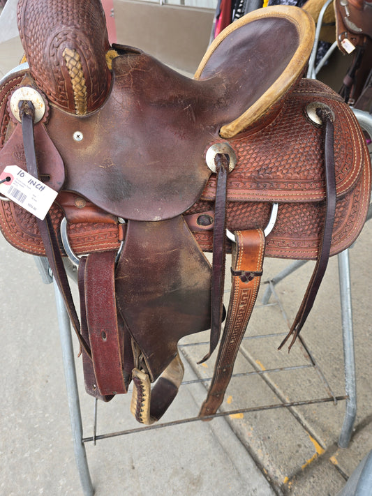 10 Inch Irvines Youth                           Ranch Saddle