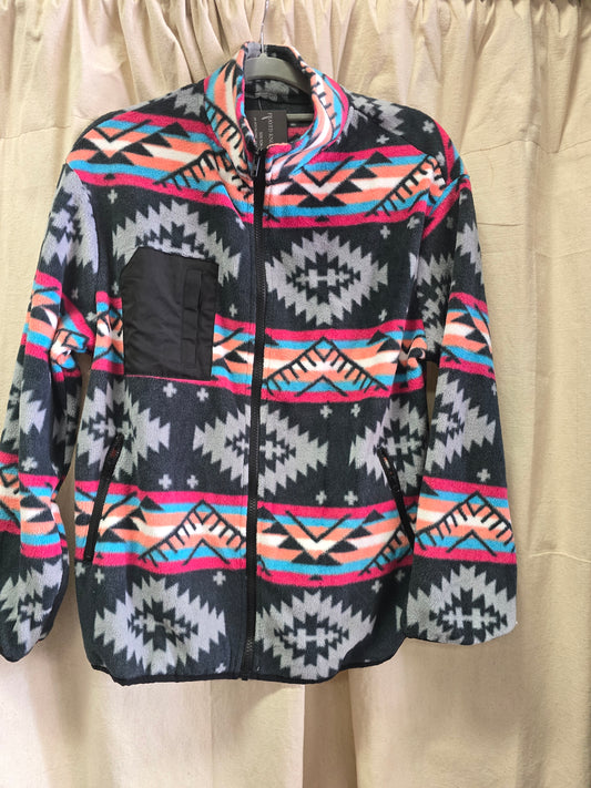 Aztec Multi Colored Fleece Jkt
