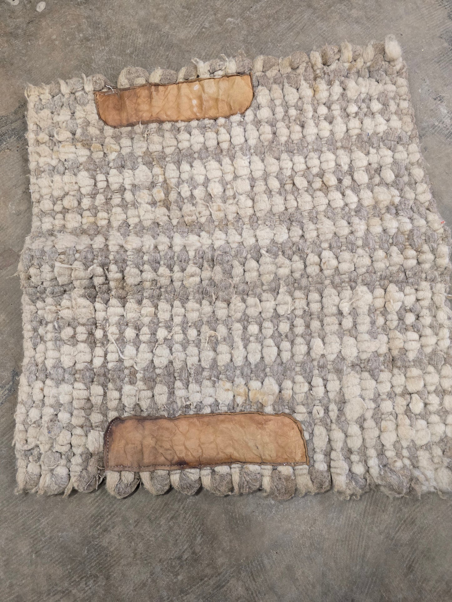 Hand Looped Wool Pad