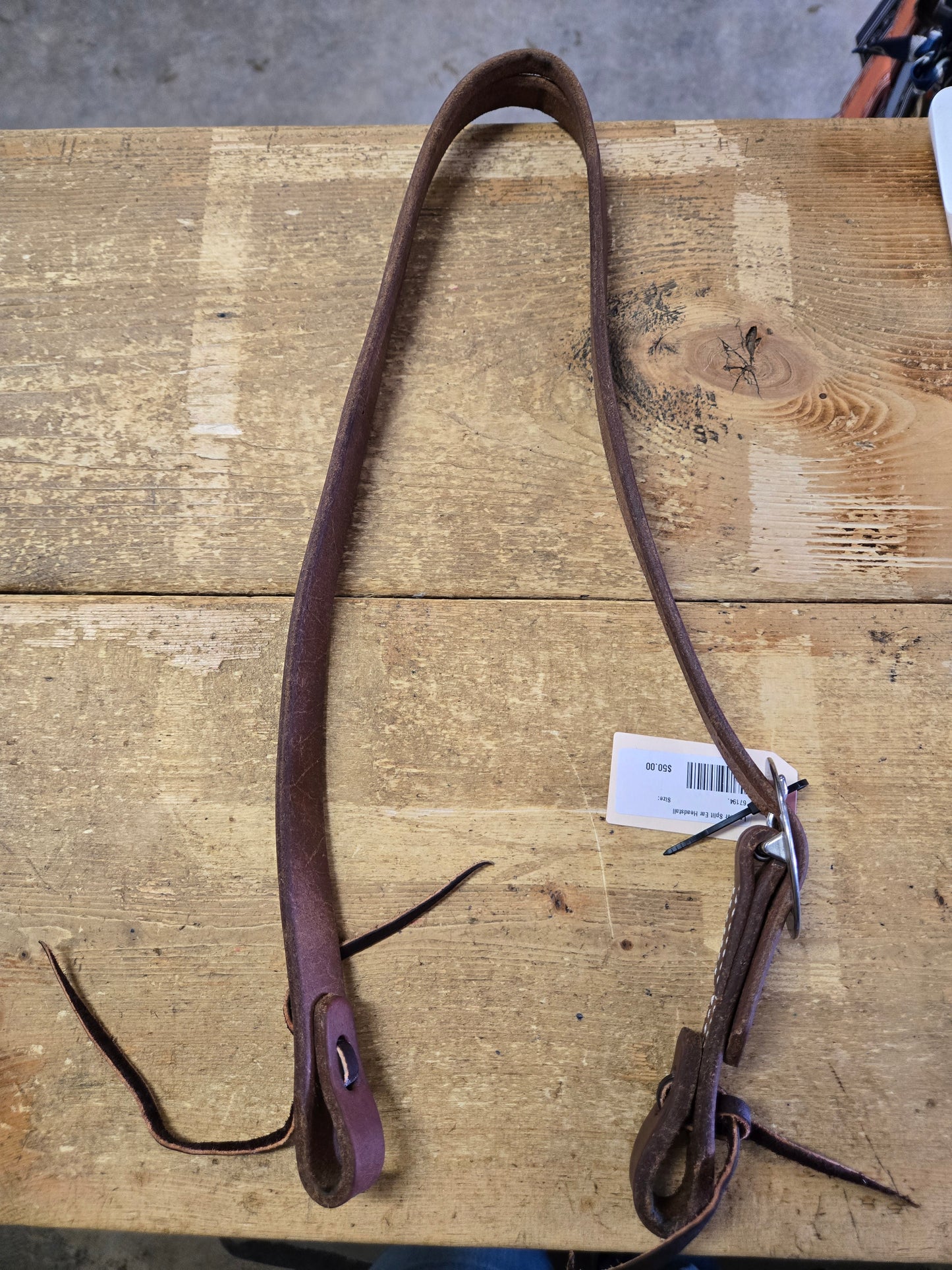 Leather Split Ear Headstall