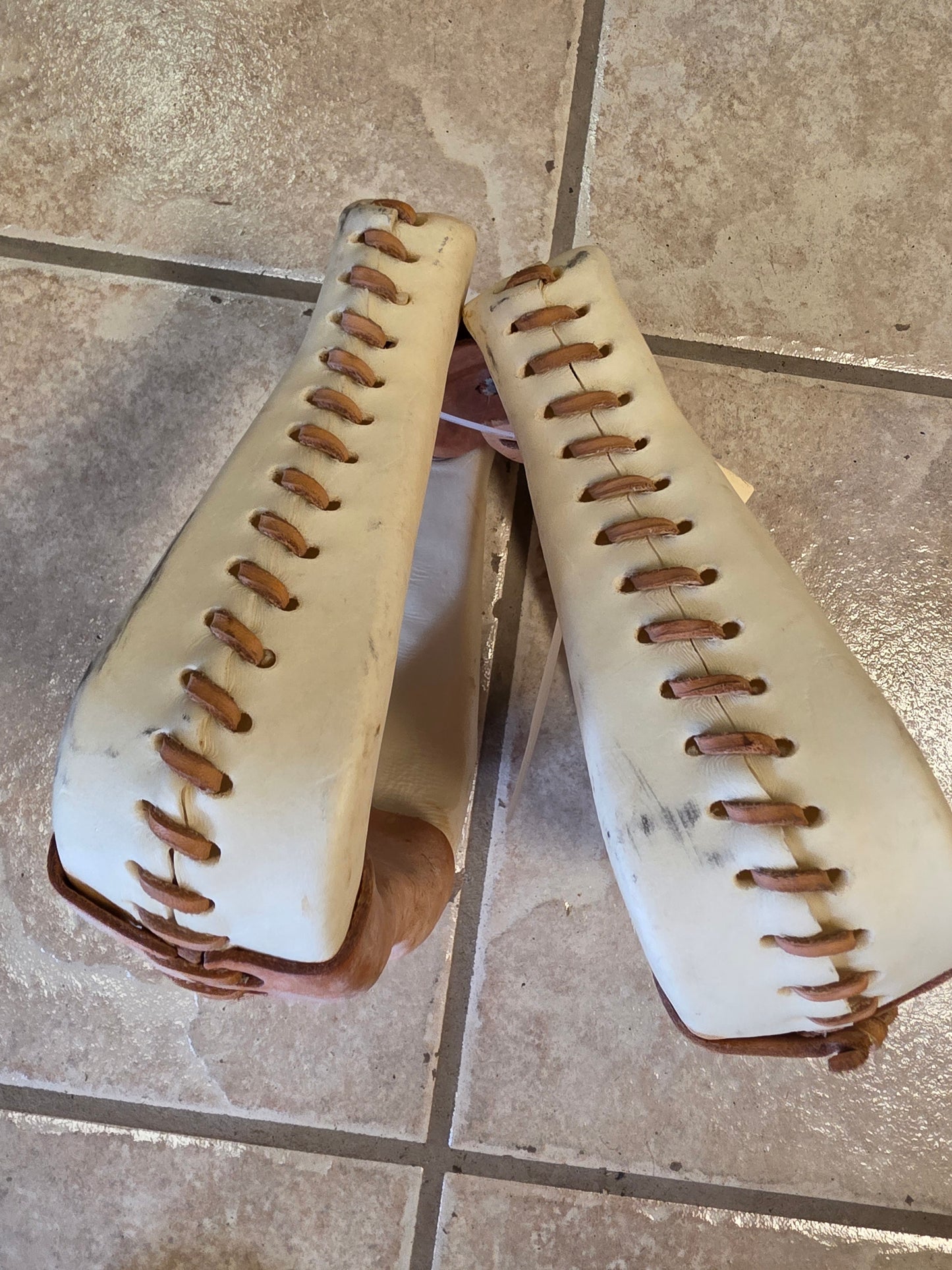 Rawhide Wrapped  Stirrups-New
