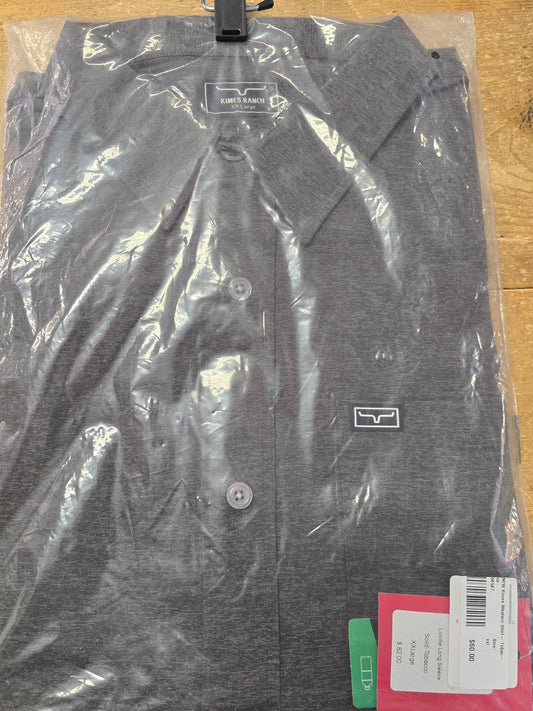 NEW Kimes Western Shirt- Tobacco