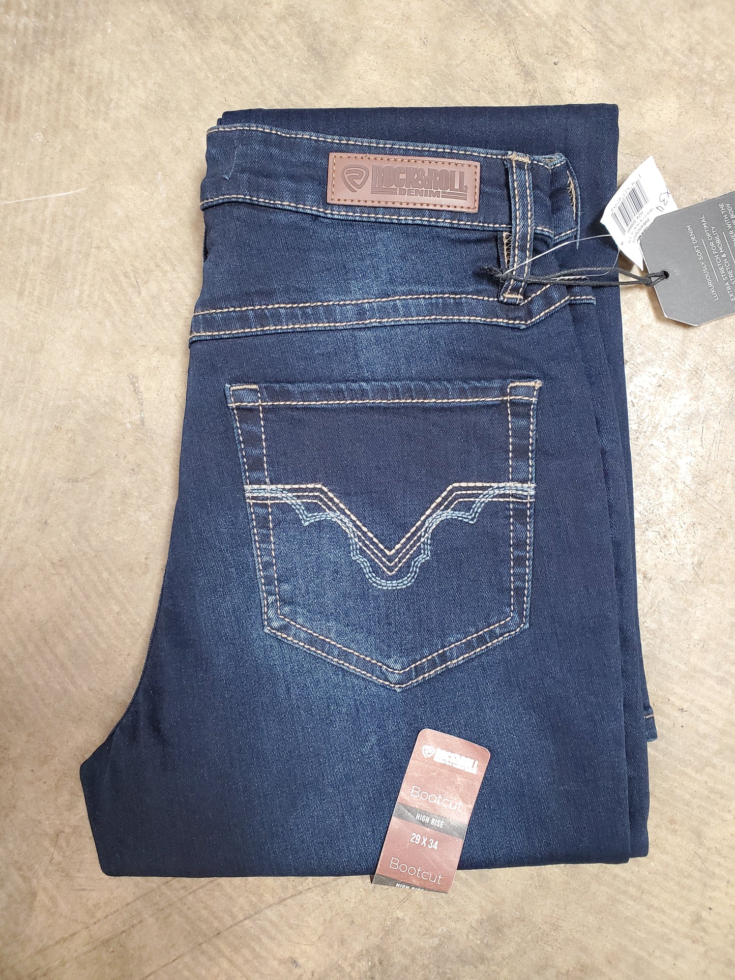 NEW Dark Wash High Rise Boot Cut