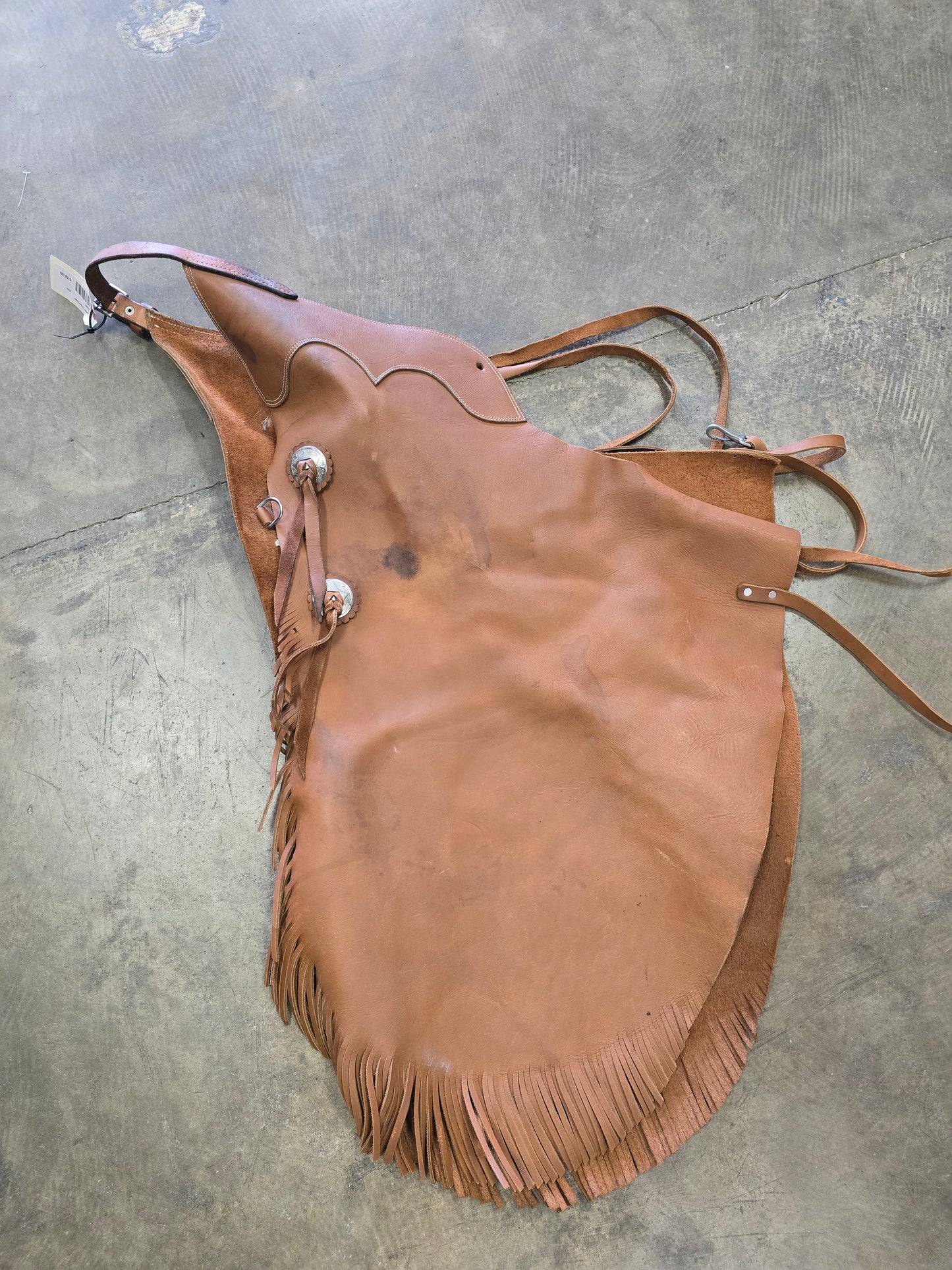 Leather Fringed Chaps