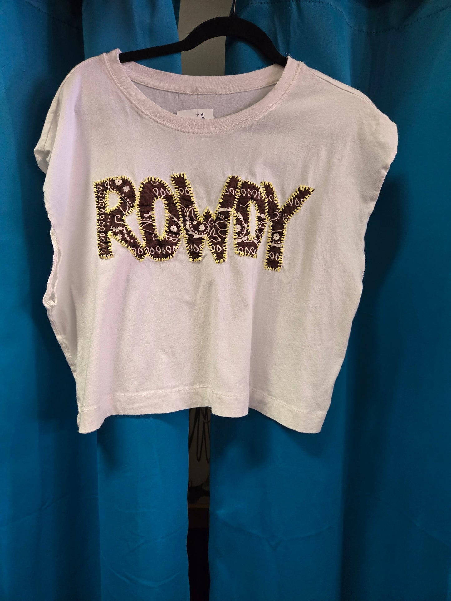 Rowdy Cropped Tshirt                              Reinvented