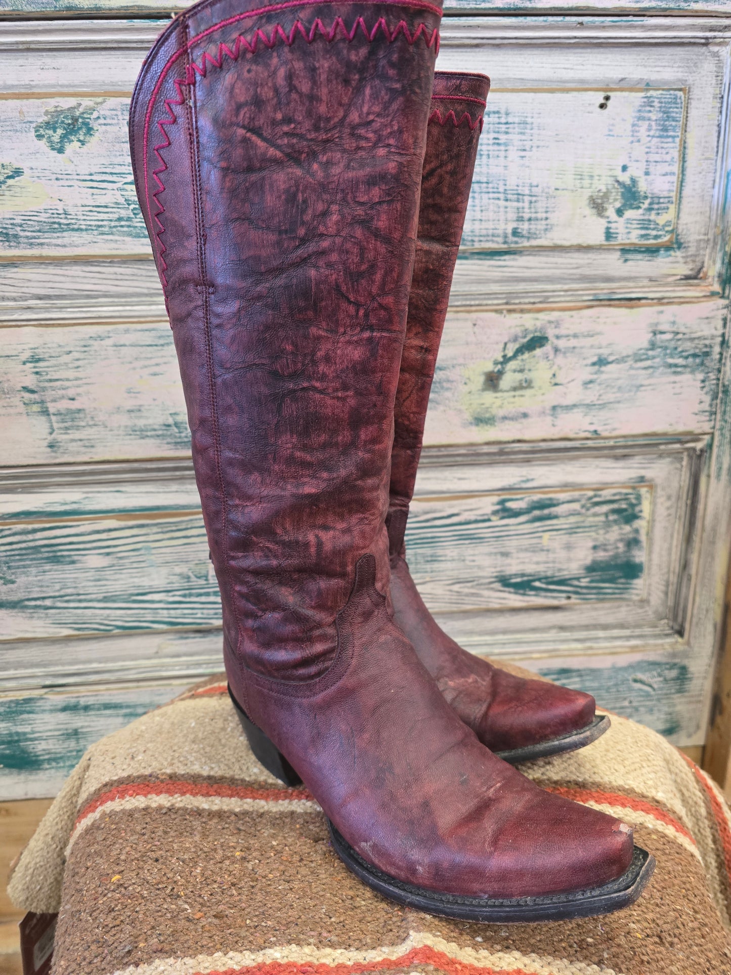 Ladies Luchesse Dark Cherry Boot