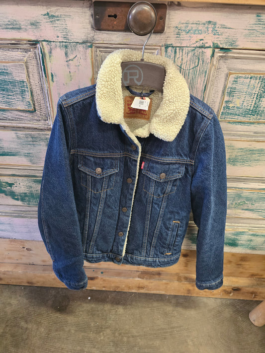 Sherpa Lined Jean jacket