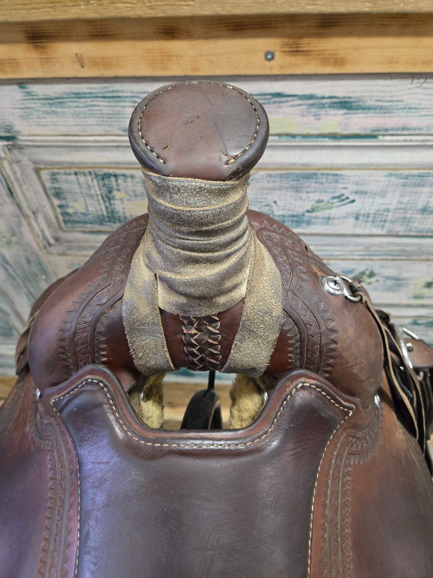 Chuck Rollins Ranch Saddle