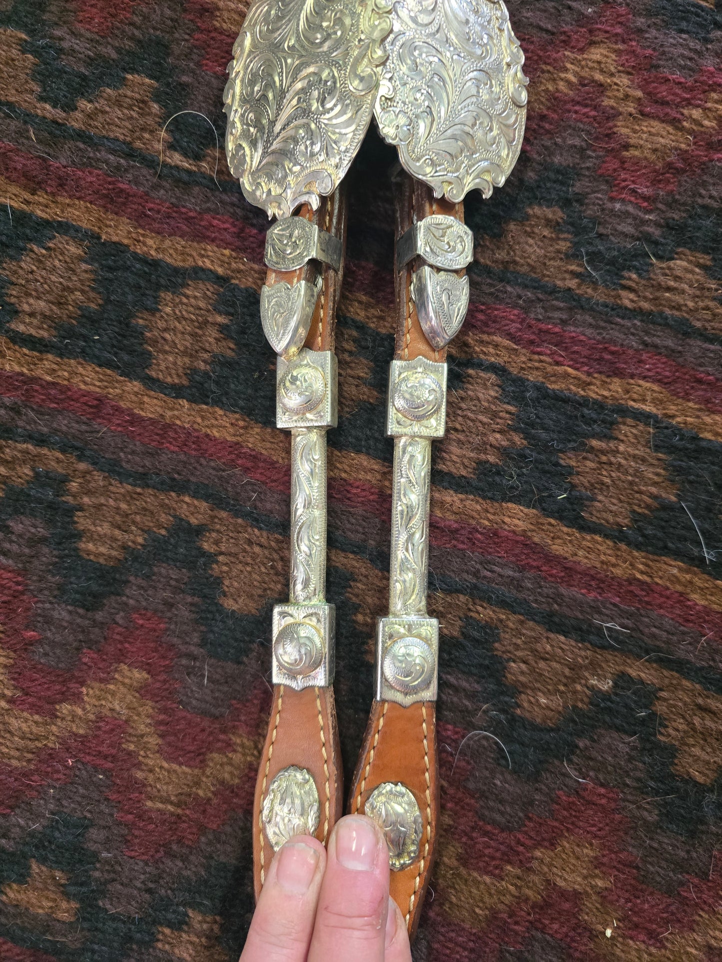 Kathy's Double Ear Show Bridle