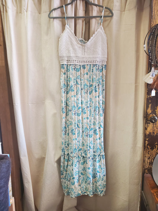 Crocheted Top Dress