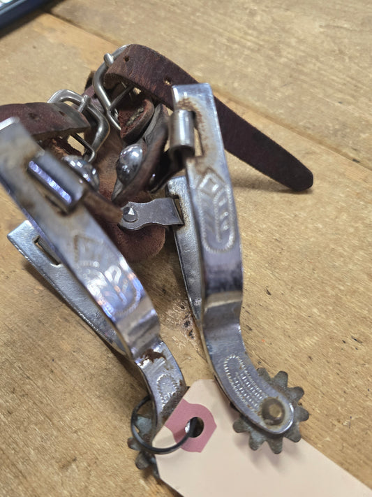 Youth Spurs w/ Straps