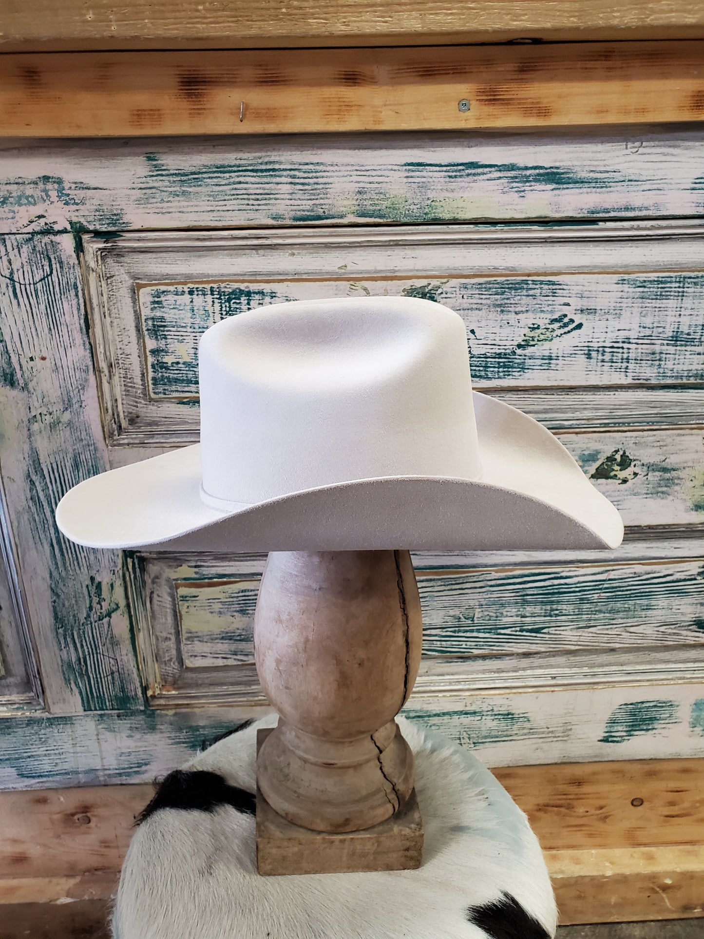 NEW Silver Stetson Felt Hat