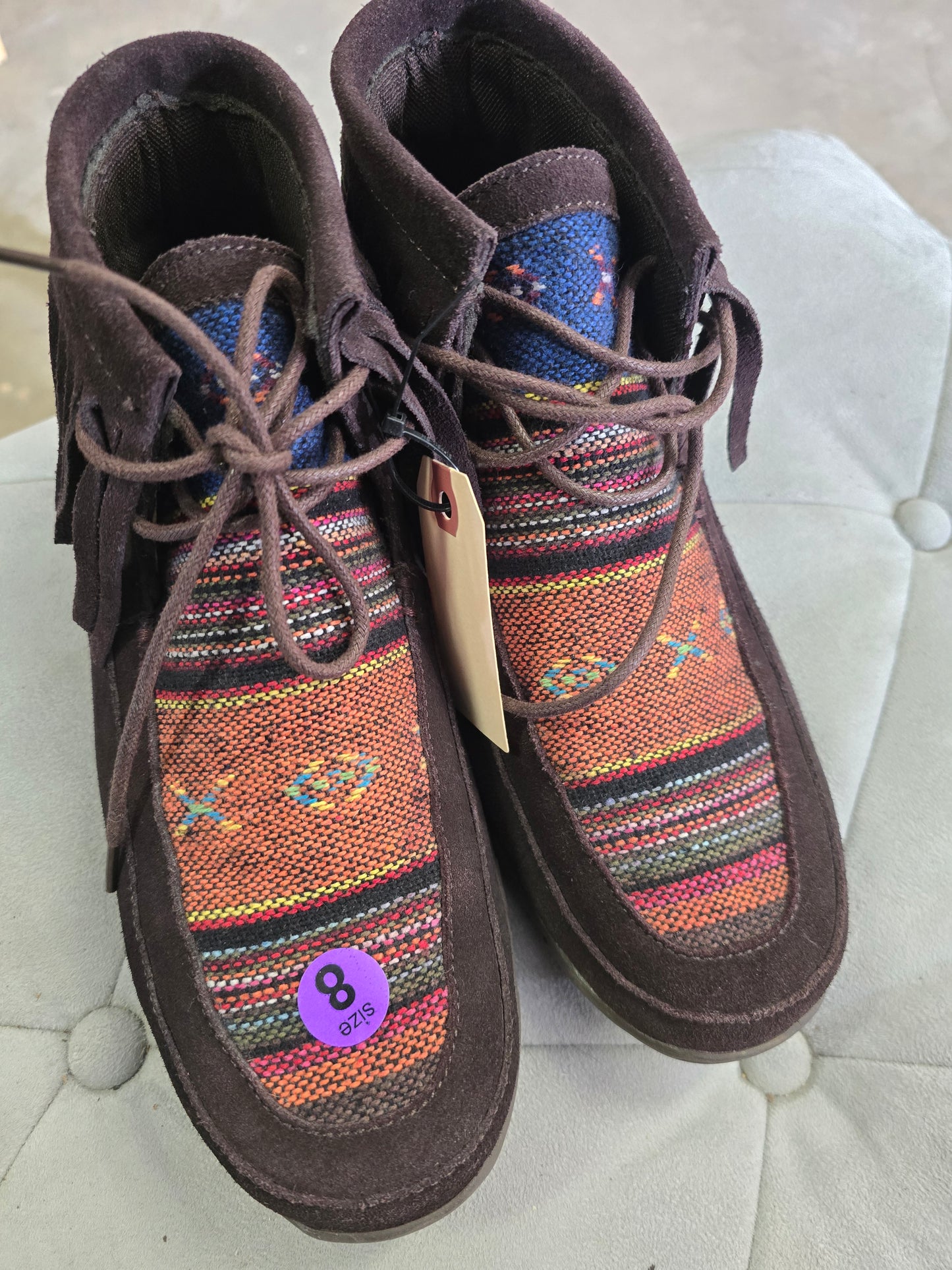 Like NEW Fringed Navajo Shoes