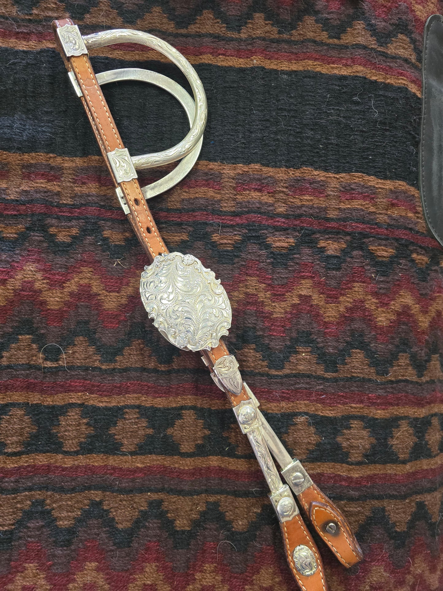 Kathy's Double Ear Show Bridle