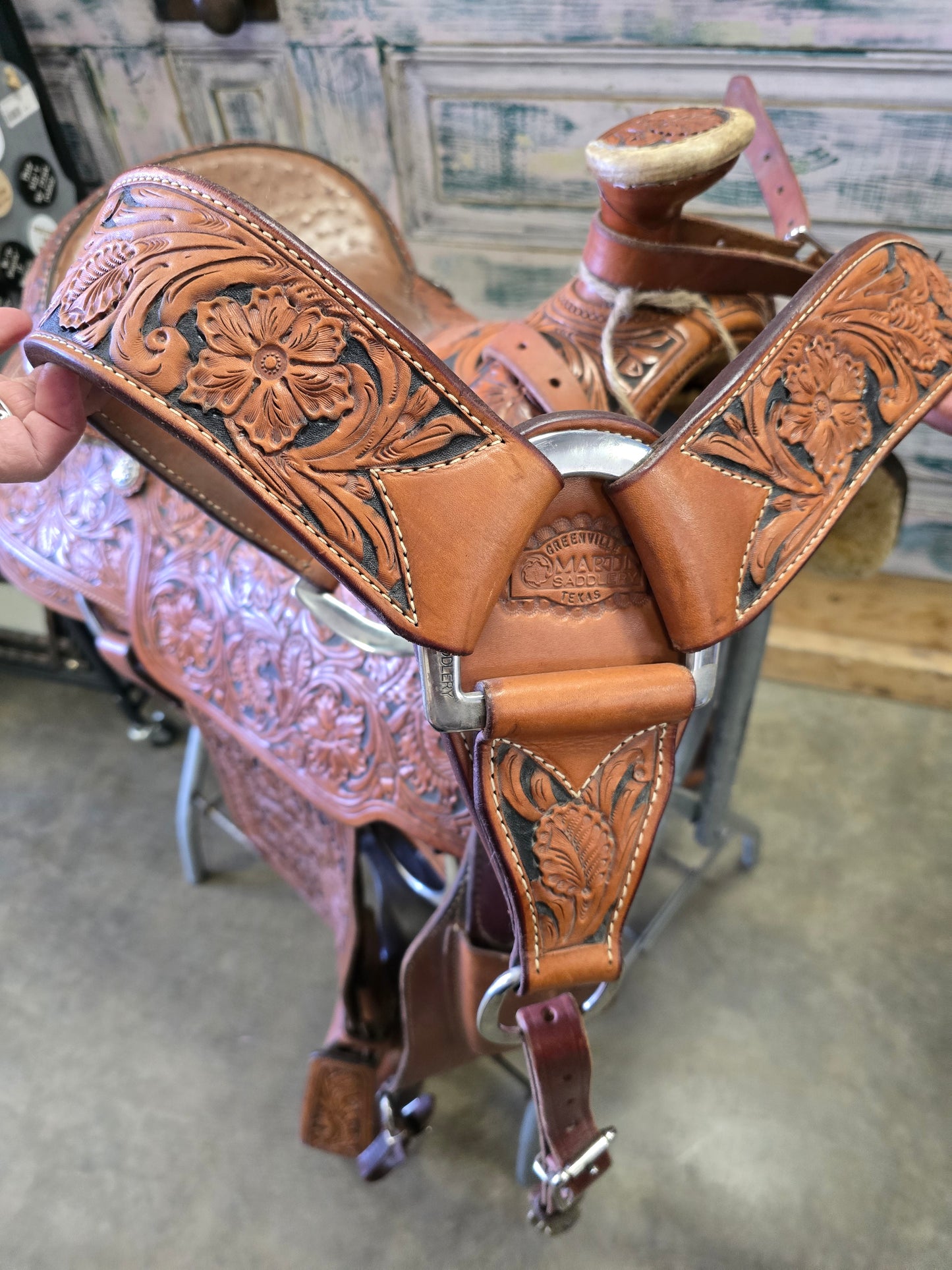 Dale Martin Cuistom Rope Saddle
