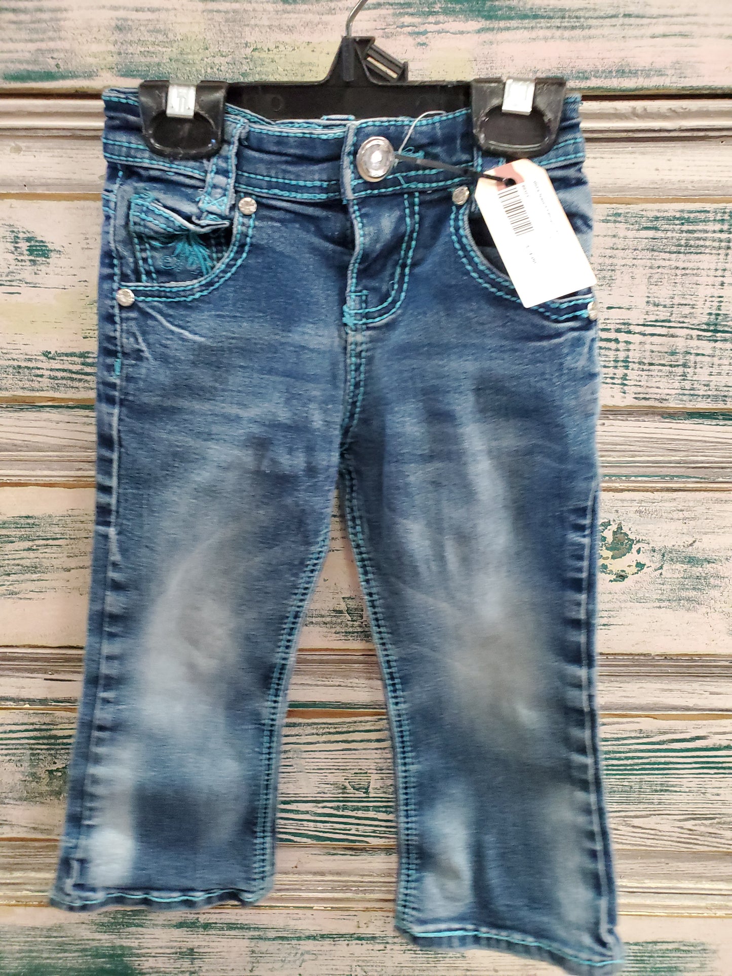 Girl's Jeans 3 T Bling Pocket