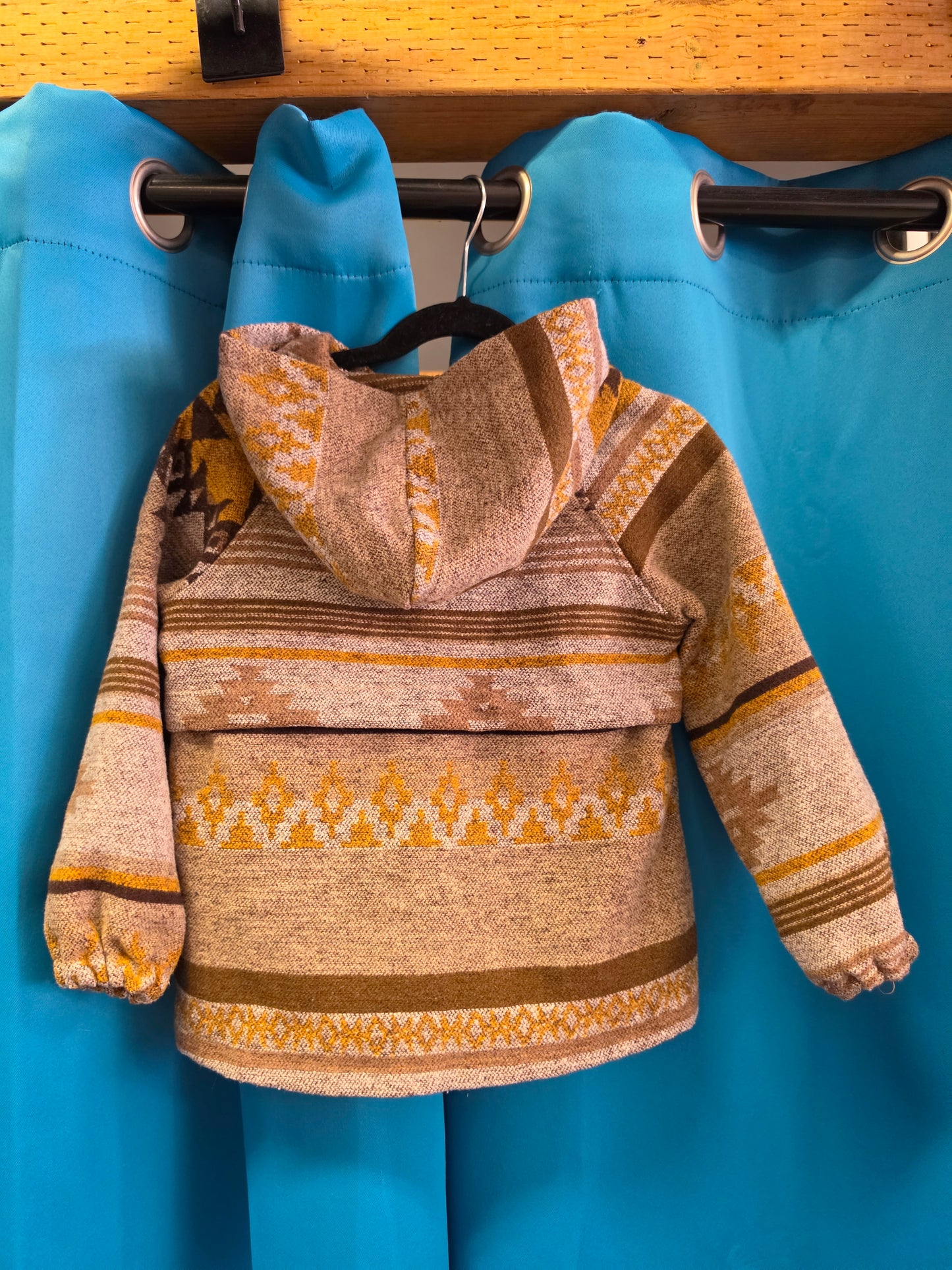 Youth Aztec Blanket Shacket