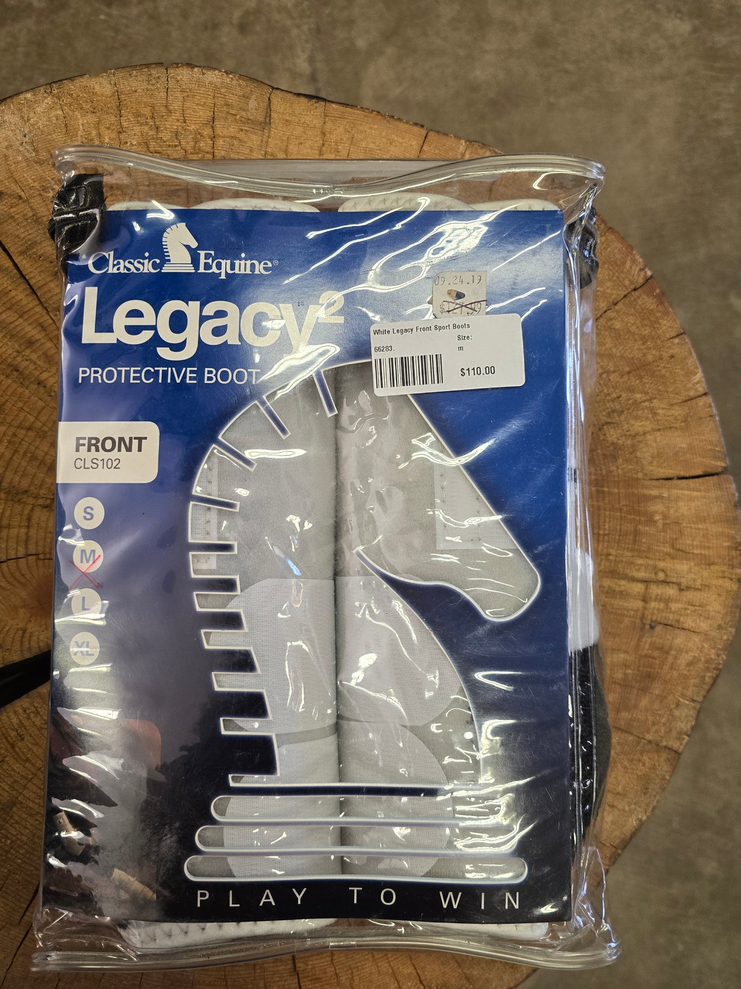 White Legacy Front Sport Boots