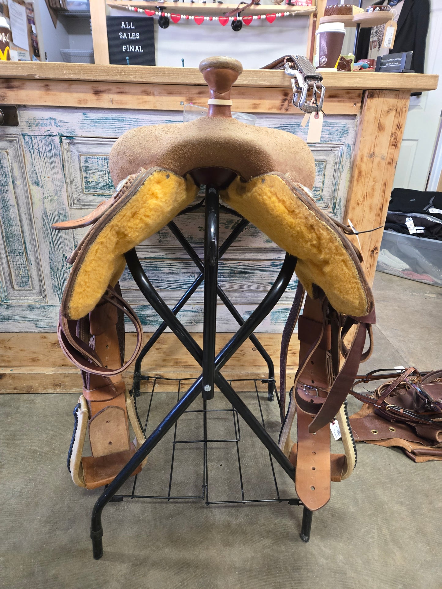 LIKE NEW O>Y> Rope Saddle