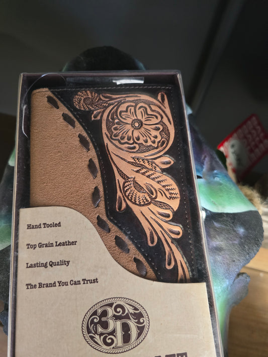 NEW Hand Tooled Rodeo Wallet
