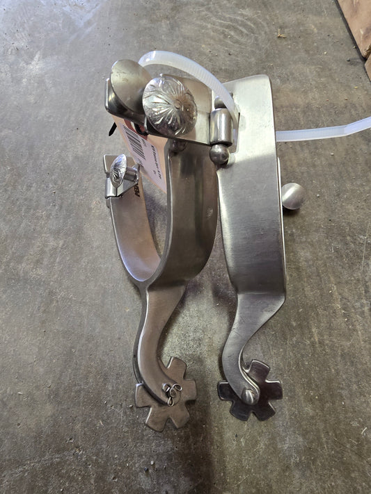 NEW Stainless Spurs-No Straps