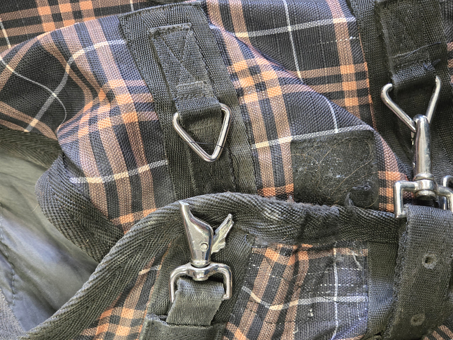 Black & Plaid Rain sheet