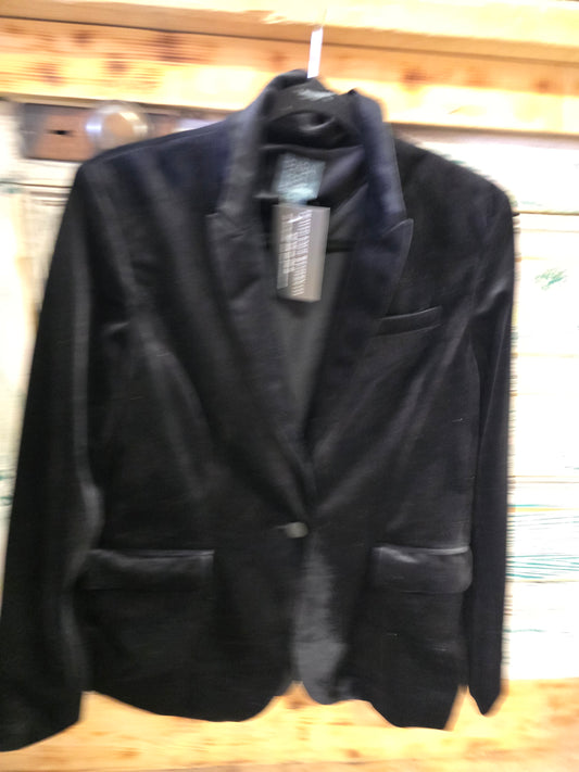 Black Velvet Blazer