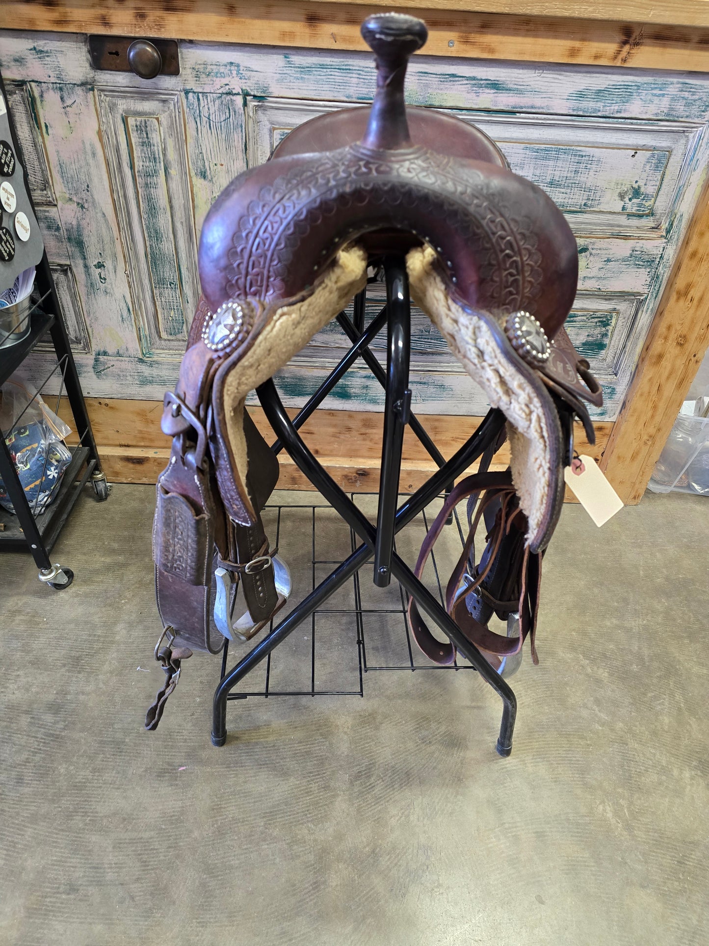 17 1/4 Caldwell Cutting Saddle
