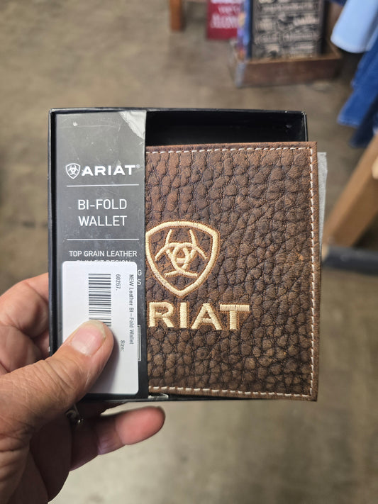 NEW Leather Bi-Fold Wallet